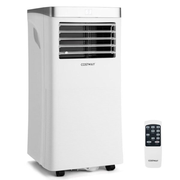 10000BTU_3-in-1_Portable_Air_Conditioner_with_Remote_Control_White-1 10000 BTU(Ashrae) 3-in-1 Portable Air Conditioner with Remote Control