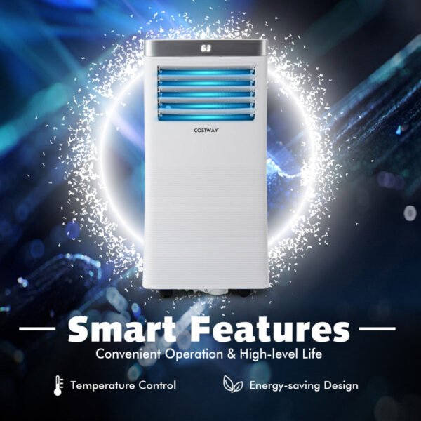 10000BTU_3-in-1_Portable_Air_Conditioner_with_Remote_Control_White-11 10000 BTU(Ashrae) 3-in-1 Portable Air Conditioner with Remote Control