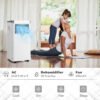 10000BTU_3-in-1_Portable_Air_Conditioner_with_Remote_Control_White-4 10000 BTU(Ashrae) 3-in-1 Portable Air Conditioner with Remote Control