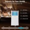 10000BTU_3-in-1_Portable_Air_Conditioner_with_Remote_Control_White-7 10000 BTU(Ashrae) 3-in-1 Portable Air Conditioner with Remote Control
