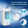 10008_2_272 3-in-1 Evaporative Air Cooler with 3 Modes