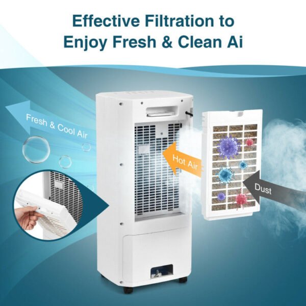 10009_2_255 3-in-1 Evaporative Air Cooler with 3 Modes
