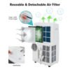 10_482_4 12000 BTU(Ashrae) Portable Air Conditioner with Smart App Control