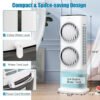 10_489_27 3-in-1 Evaporative Air Cooler with 9H Timer Remote
