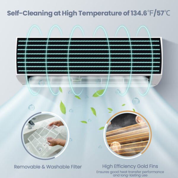 12000_BTU_17_SEER2_208_230V_Ductless_Mini_Split_Air_Conditioner_and_Heater-6 12000 BTU 17 SEER2 208-230V Ductless Mini Split Air Conditioner and Heater