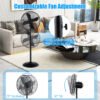 16_Inch_Pedestal_Standing_Fan_Oscillating_Pedestal_Fan_with_3_Speeds_and_Adjustable_Height_Black-9 16 Inch Pedestal Standing Fan Oscillating Pedestal Fan with 3 Speeds and Adjustable Height