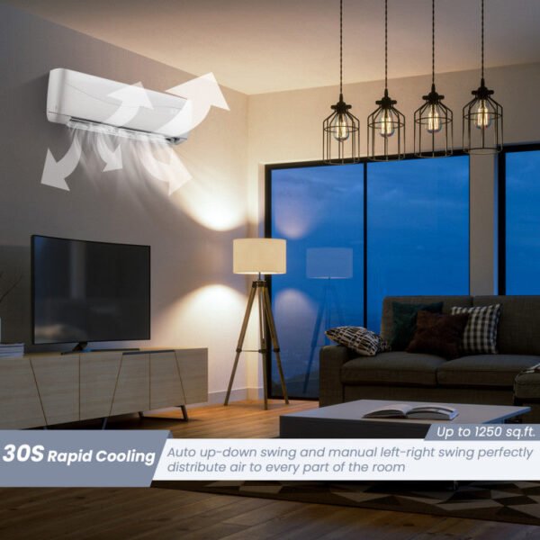 18000_BTU_19_SEER2_208_230V_Ductless_Mini_Split_Air_Conditioner_and_Heater-5 18000 BTU 19 SEER2 208-230V Ductless Mini Split Air Conditioner and Heater