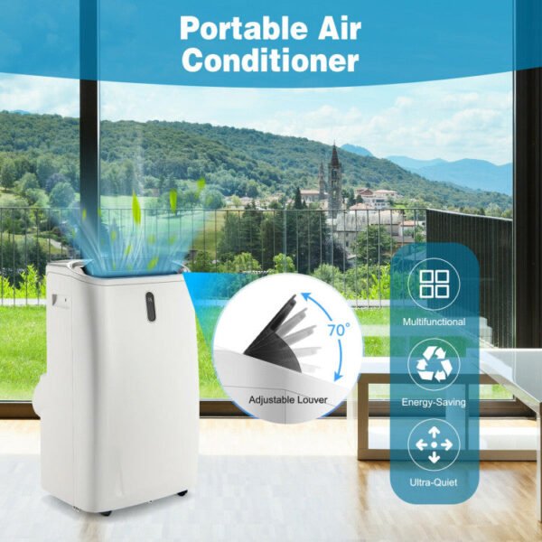 2_679_3 12000 BTU(Ashrae) Portable Air Conditioner with Smart App Control