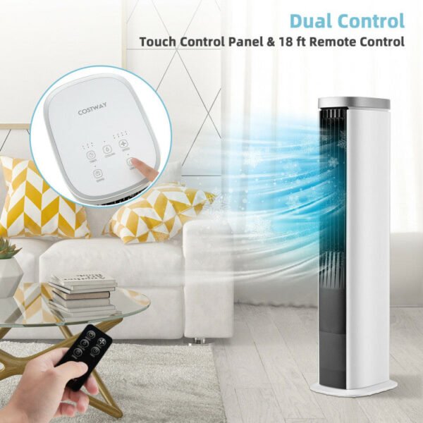 2_679_31 3-In-1 Portable Evaporative Air Cooler with Timer