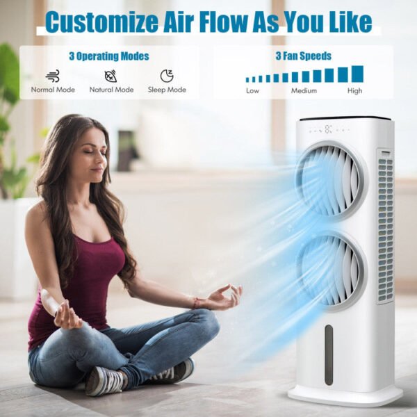 2_685_109_7827c921-1b3f-463e-b572-2aa5c83b33a4 3-in-1 Evaporative Air Cooler with 9H Timer Remote