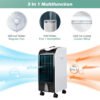 3_540_32 3-in-1 Portable Air Conditioner & Evaporative Air Cooler with Filter Knob for Indoor