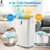 3_669_3 12000 BTU(Ashrae) Portable Air Conditioner with Smart App Control