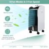 4_534_30 3-in-1 Portable Air Conditioner & Evaporative Air Cooler with Filter Knob for Indoor