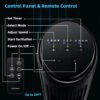 4_644_9 40 Inch Tower Fan with Remote 75˚ Oscillating Fan with 3 Wind Modes and 4 Wind Speeds