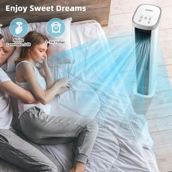 5_625_2 3-In-1 Portable Evaporative Air Cooler with Timer