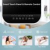 4-in-1 Portable Air Conditioner & Evaporative Air Cooler with 12L Water Tank and 4 Ice Boxes