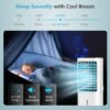 4-in-1 Portable Air Conditioner & Evaporative Air Cooler with 12L Water Tank and 4 Ice Boxes