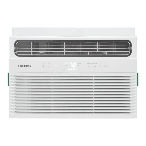 8,000 BTU Smart Window Air Conditioner with Wi-Fi, Cools Up to 350 Sq. Ft., Remote Control, Quiet Operation