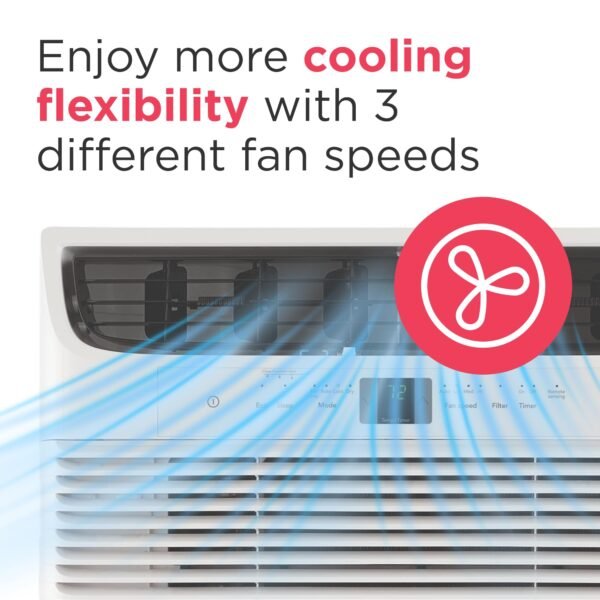 71AcdghmbPL 12,000 BTU Window Air Conditioner with Remote Control, Cools Up to 550 Sq. Ft., Quiet Operation, Eco Mode