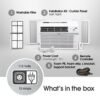 71H7QjafUmL 8,000 Window Air Conditioner, 115V, 350 Sq.Ft. (14' x 25' Room Size), Quiet Operation, Electronic Control with Remote