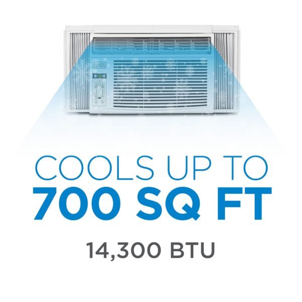 71Q6-wj9EXL Window Air Conditioner 14300 BTU, BD145WT6, White