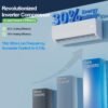 71R8p-5iOxL 9000 BTU Mini Split AC/Heating System,19 SEER2 110/120V Energy Efficient Ductless Inverter System,Cools Up