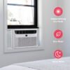 71U3mzsnX-L 12,000 BTU Window Air Conditioner with Remote Control, Cools Up to 550 Sq. Ft., Quiet Operation, Eco Mode
