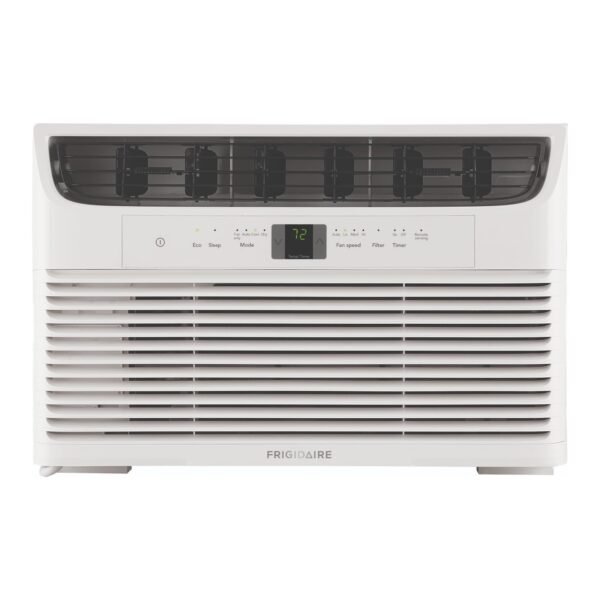 71kKLKalSSL 8,000 BTU Window Air Conditioner with Remote Control, Cools Up to 350 Sq. Ft., Quiet Operation, Eco Mode