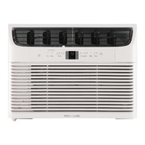 12,000 BTU Window Air Conditioner with Remote Control, Cools Up to 550 Sq. Ft., Quiet Operation, Eco Mode