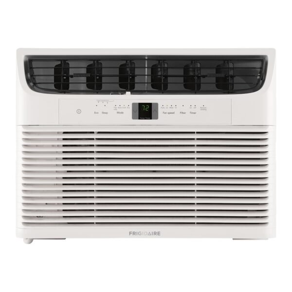 71qjQWynQJL 12,000 BTU Window Air Conditioner with Remote Control, Cools Up to 550 Sq. Ft., Quiet Operation, Eco Mode