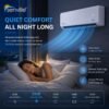 71tcGRvBZgL AURA Mini Split Air Conditioner, Heat Pump, White, 24000 BTU
