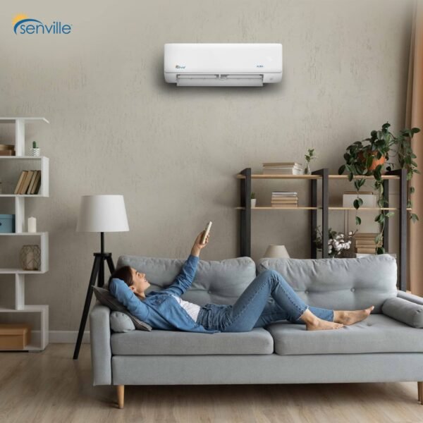 81-JbiEWuZL AURA Mini Split Air Conditioner, Heat Pump, White, 24000 BTU