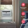 81-Rh0JQ8mL 8,000 BTU Window Air Conditioner with Remote Control, Cools Up to 350 Sq. Ft., Quiet Operation, Eco Mode