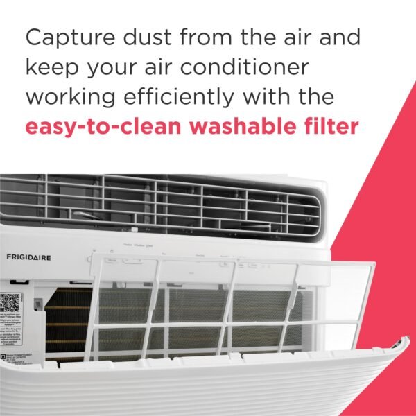 81Fw22apPIL 10,000 BTU Smart Window Air Conditioner with Wi-Fi, Cools Up to 450 Sq. Ft., Remote Control, Quiet Operation