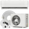 81QkKvb11NL 9000 BTU Mini Split AC/Heating System,19 SEER2 110/120V Energy Efficient Ductless Inverter System,Cools Up