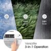 81VFWTj10hL 8,000 Window Air Conditioner, 115V, 350 Sq.Ft. (14' x 25' Room Size), Quiet Operation, Electronic Control with Remote
