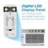 81tvibKnjBL Window Air Conditioner 14300 BTU, BD145WT6, White