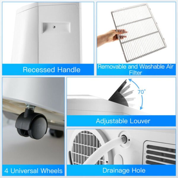 9_541_5 12000 BTU(Ashrae) Portable Air Conditioner with Smart App Control
