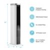 9_542_4 3-In-1 Portable Evaporative Air Cooler with Timer