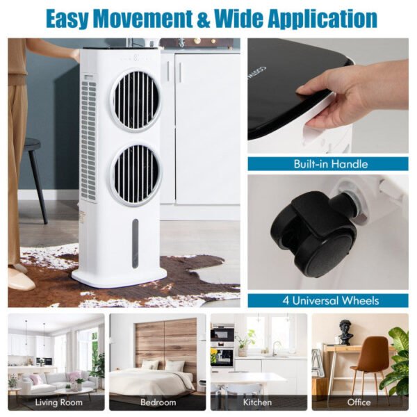 9_548_128 3-in-1 Evaporative Air Cooler with 9H Timer Remote