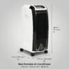 Best Portable Air Conditioner Stand Up AC Unit (Windowless) for Bedroom, Home & Office