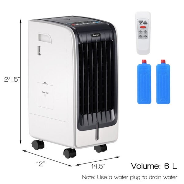 ep23430-1_13__3 110V Portable Cooling Evaporative Fan with 3-Speed and 8H Timer Function