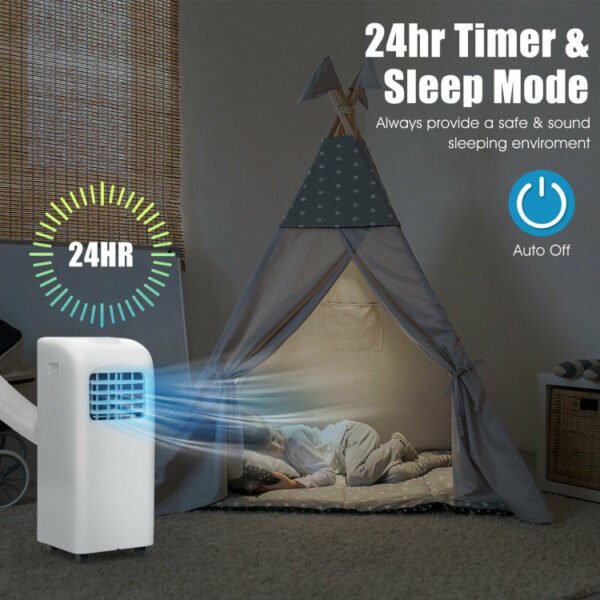 ia_100000000900 8000 BTU Portable Air Conditioner with Dehumidifier Function