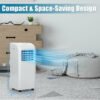 ia_100000000902 8000 BTU Portable Air Conditioner with Dehumidifier Function