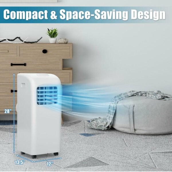ia_100000000902 8000 BTU Portable Air Conditioner with Dehumidifier Function