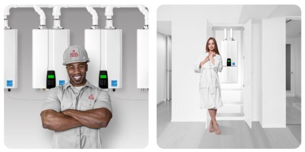 navien_npe-a2-series_lifestyles NPE-240A2 - Condensing Tankless Water Heater - 199,000 BTU