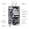 npe-s-insidestory NPE-210S2 - Condensing Tankless Water Heater - 180,000 BTU