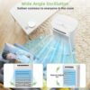 4-in-1 Portable Air Conditioner & Evaporative Air Cooler with Timer and 3 Modes
